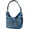 Borsa in Denim Lavato con...
