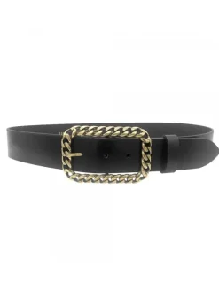 CINTURA MARRONE/NERA IN...