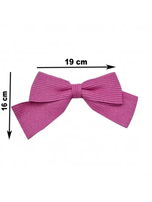FIOCCO FUCSIA CON SPILLA
