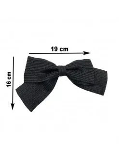 FIOCCO NERO CON SPILLA