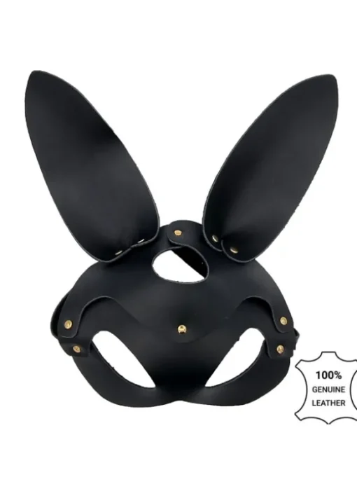 MASCHERA NERA CON ORECCHIE...