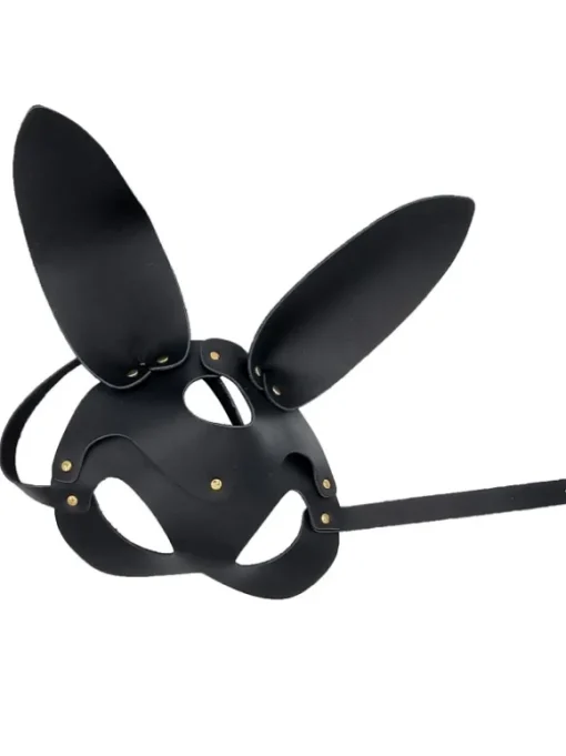 MASCHERA NERA CON ORECCHIE...