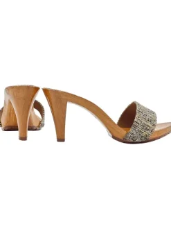 MULES CON FASCIA TWEED...