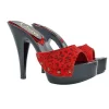 MULES NERI CON FASCIA IN...