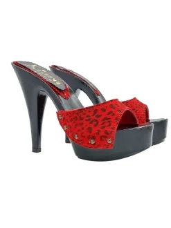 MULES NERI CON FASCIA IN...