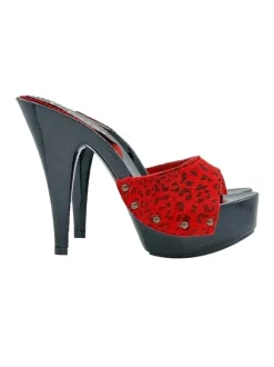 MULES NERI CON FASCIA IN...
