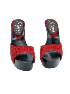 MULES NERI CON FASCIA IN...