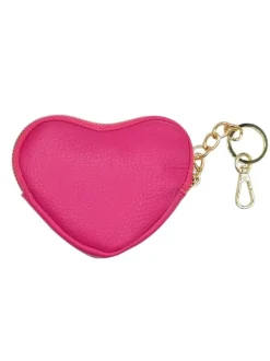 PORTAMONETE FUCSIA A CUORE...