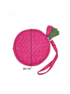 PORTAMONETE FUCSIA CON...