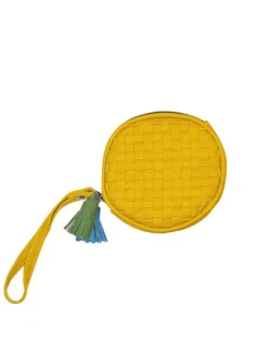 PORTAMONETE GIALLO CON...