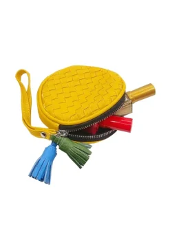PORTAMONETE GIALLO CON...