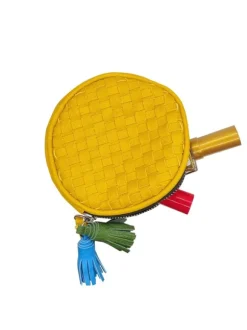 PORTAMONETE GIALLO CON...