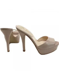 SABOT IN VERA PELLE BEIGE...