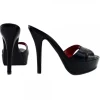 SABOT IN VERA PELLE NERA...