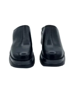SABOT NERI CON TACCO 8 CM