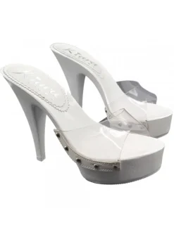SANDALI BIANCHI CON FASCIA...
