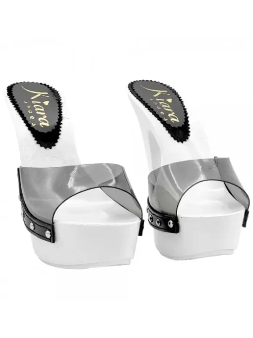 SANDALI BIANCHI CON FASCIA...