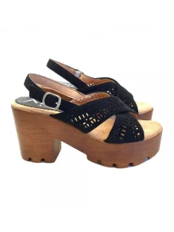 SANDALI COMODI TACCO 9 CM -...