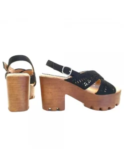 SANDALI COMODI TACCO 9 CM -...