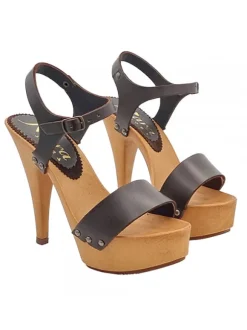 SANDALI CON TACCO 13 CM &...