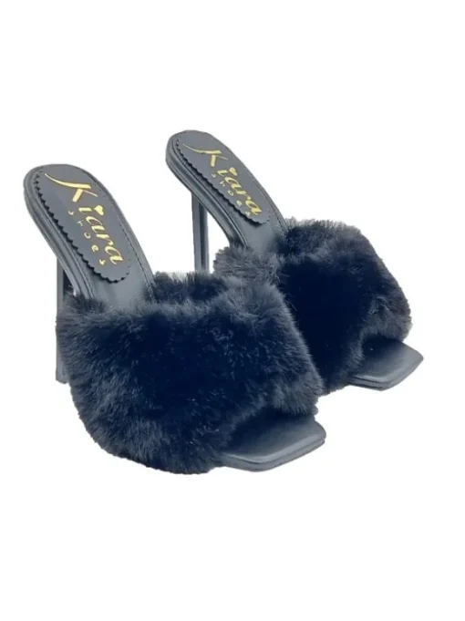 SANDALI NERI ELEGANTI CON...