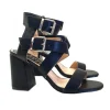 SANDALO DA DONNA NERO CON...