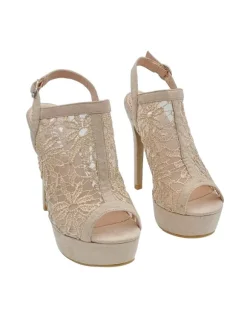 SANDALO IN MACRAME BEIGE...