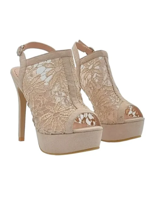 SANDALO IN MACRAME BEIGE...
