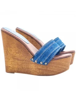ZEPPA DENIM CON TACCO 13 CM