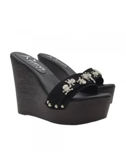 ZEPPA NERA CON TESCHI...