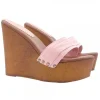 ZEPPA ROSA CON TACCO 13 CM