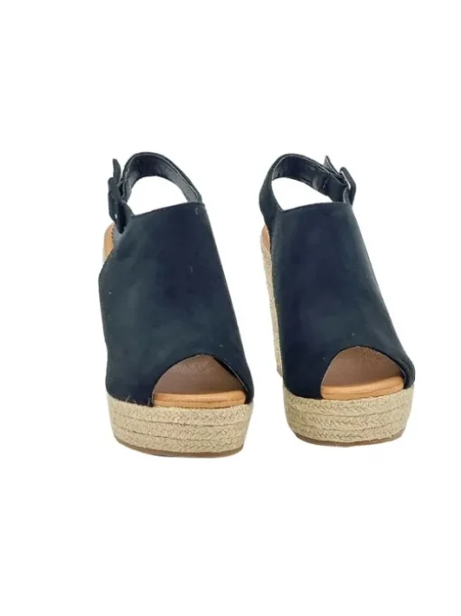 ZEPPE NERE COMODE OPEN TOE...
