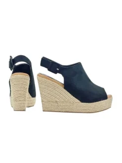 ZEPPE NERE COMODE OPEN TOE...