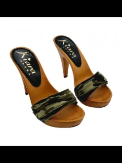 ZOCCOLI CAMOUFLAGE-Tacco 11 cm