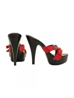 ZOCCOLI CON FASCE ROSSE IN...