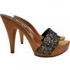 ZOCCOLI CON FASCIA GLITTERATA