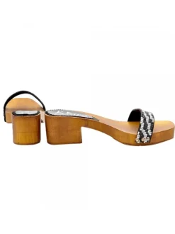 ZOCCOLI CON FASCIA STRASS...
