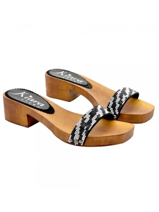 ZOCCOLI CON FASCIA STRASS...