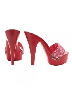 ZOCCOLI DA DONNA ROSSI PIN...