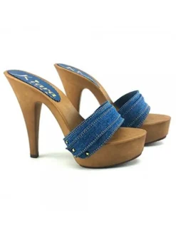 ZOCCOLI DENIM TACCO 13 MOU