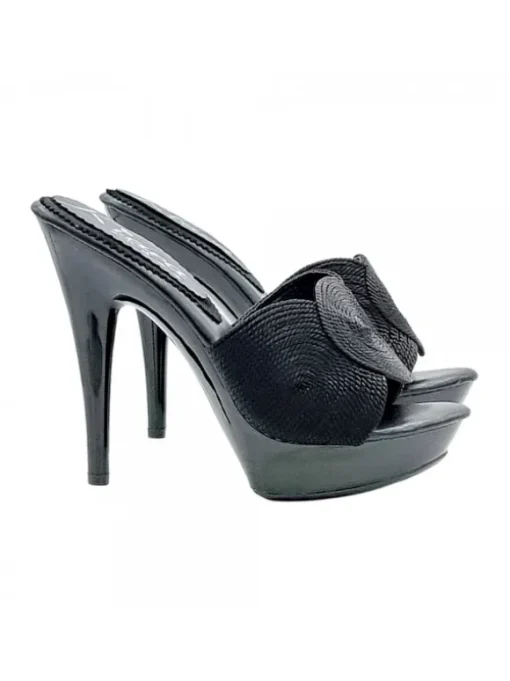 Zoccoli Donna neri HANDMADE...