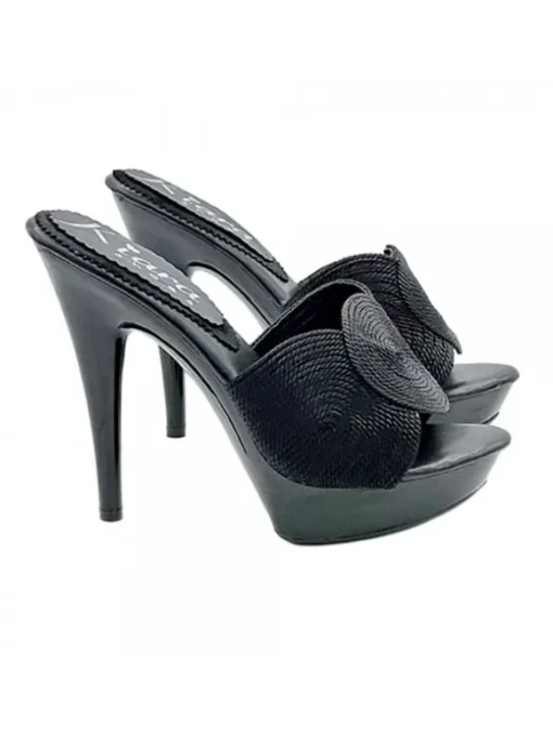 Zoccoli Donna neri HANDMADE...