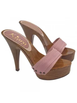 Zoccoli Donna Rosa con...