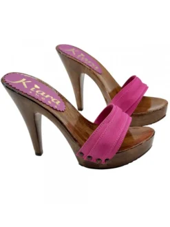 Zoccoli Fucsia con Tacco 11...