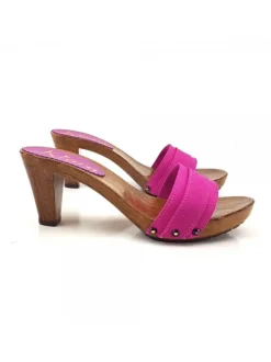 ZOCCOLI FUXIA COMODI TACCO 8