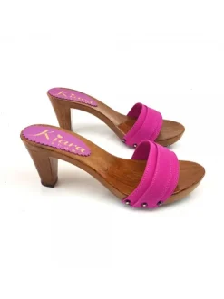 ZOCCOLI FUXIA COMODI TACCO 8