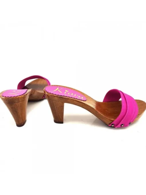 ZOCCOLI FUXIA COMODI TACCO 8