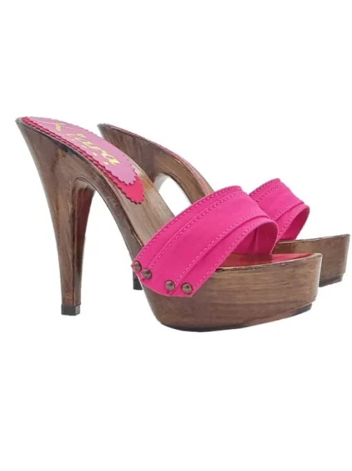 ZOCCOLI FUXIA TACCO 13 MOKA