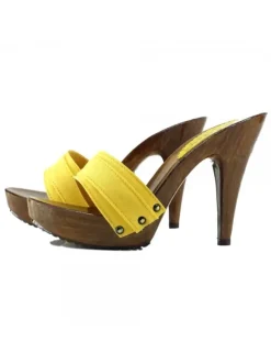 ZOCCOLI GIALLO TACCO 11