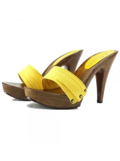 ZOCCOLI GIALLO TACCO 11